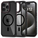 ETUI TECH-PROTECT MAGHYBRID MAGSAFE IPHONE 16 PRO MAX BLACK/RED