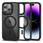 ETUI TECH-PROTECT MAGMAT MAGSAFE IPHONE 15 PRO BLACK/CLEAR