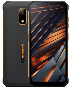Smartfon MYPHONE Hammer Iron Va 4/64GB 6.56" Czarno-pomarańczowy